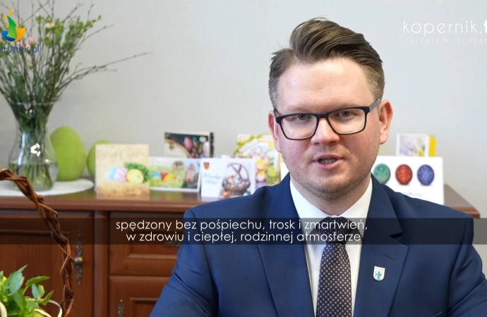 Wielkanocne życzenia dla mieszkańców Olsztynka 2024